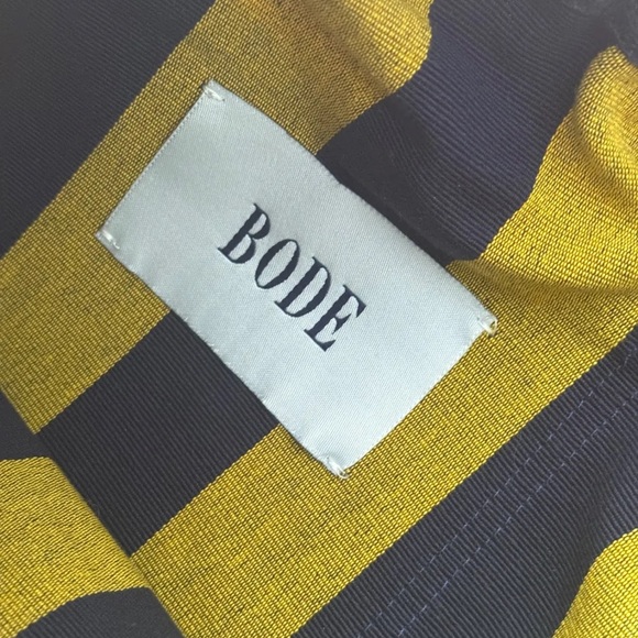 Bode 100% Cotton Striped Shorts M/L EUC Like New - Picture 3 of 6